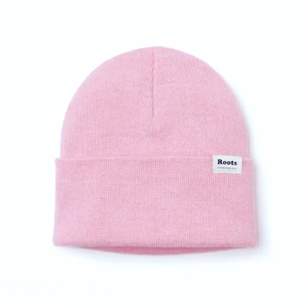 NWT Roots Bracebridge Toque, Pink Mix